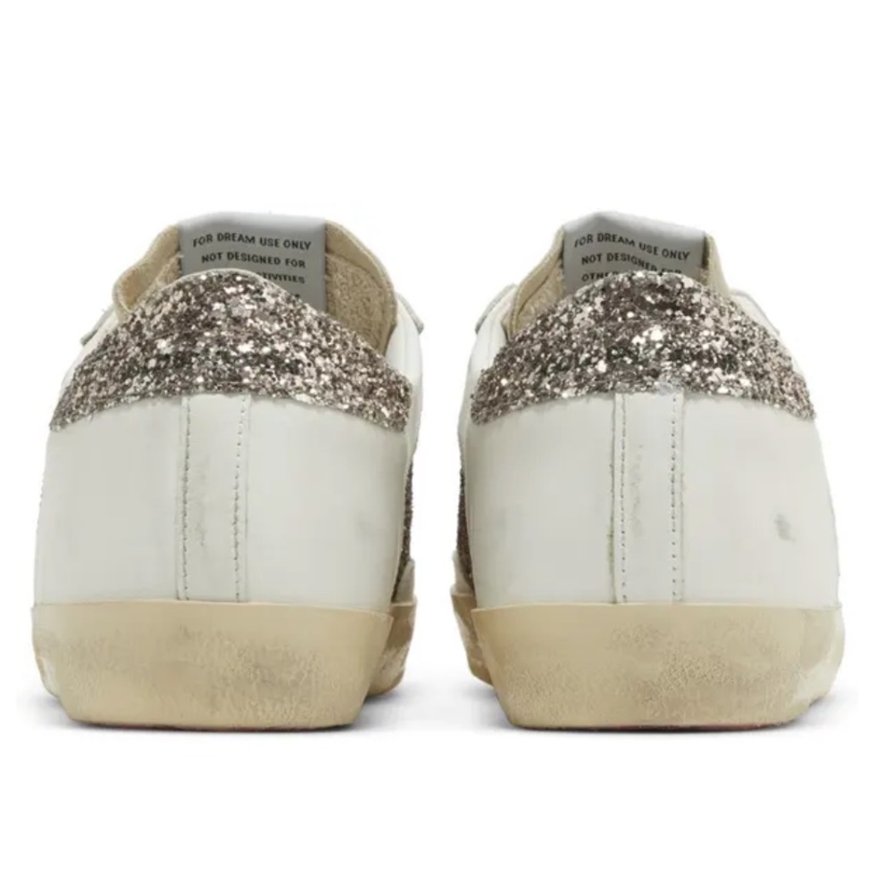Women's Golden Goose Superstar Glitter Sneakers - Picture 2 of 6